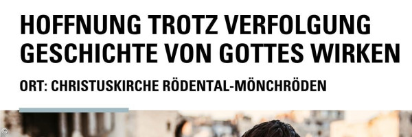Hoffnung trotz Verfolgung