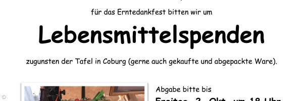 Erntedank St. Marien 2026