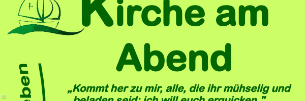 Kirche am Abend 14. Juni 2026