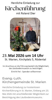 Kirchenführung Mai 2026 St. Marien