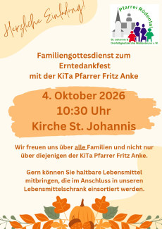 Plakat Erntedank 2026