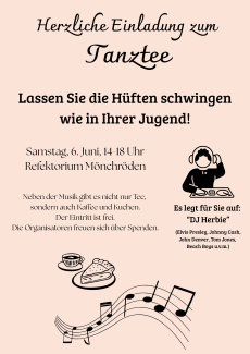 Plakat Tanztee