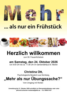 Frauenfrühstück St. Marien 10/2026